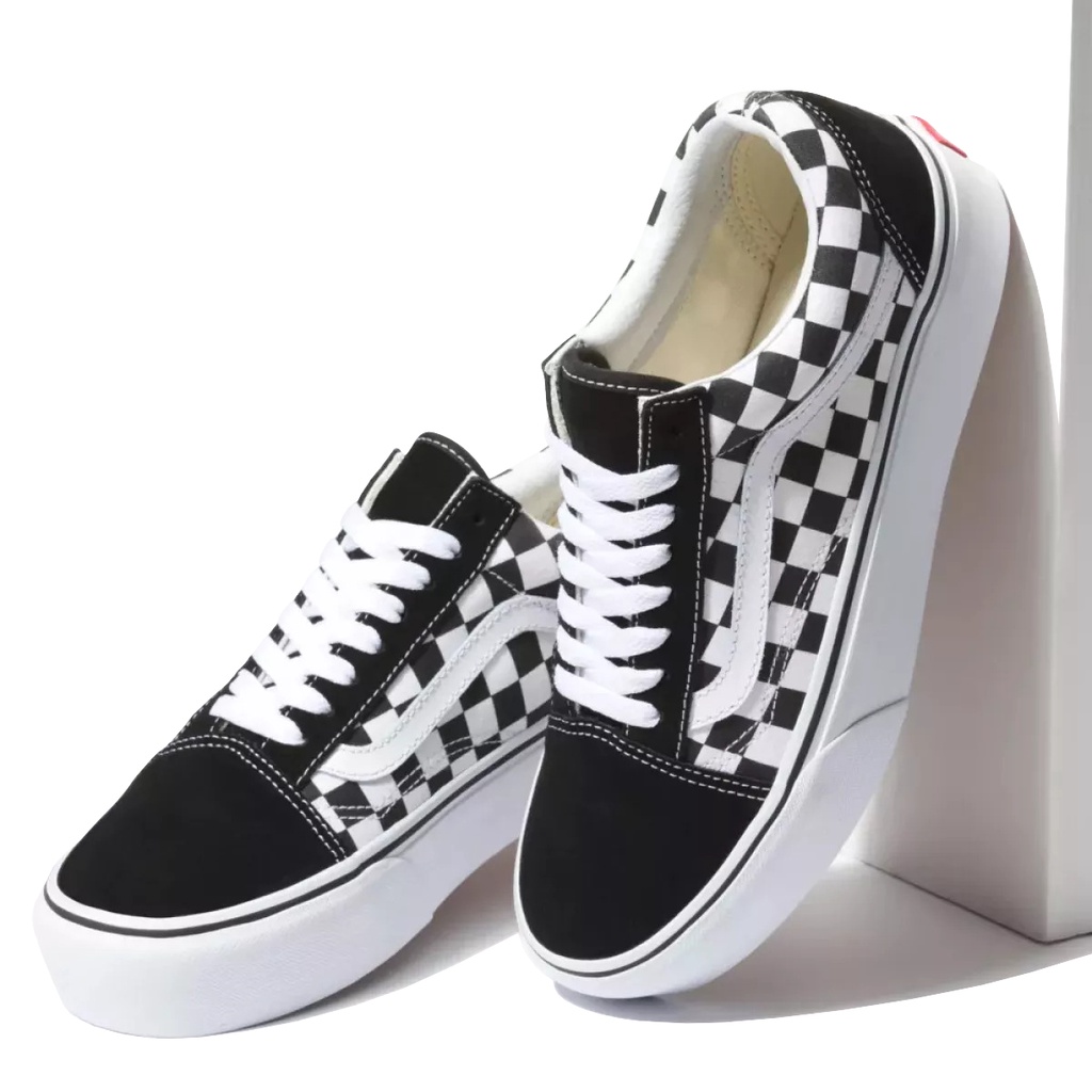 vans-รองเท้าผ้าใบ-old-skool-platform-checkerboard-old-skool-platform-2แบบ