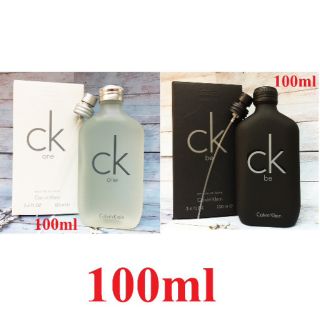 น้ำหอมแท้ ck ขนาด 100ml ขวดใหญ่ พร้อมส่ง มีสองสีสีขาวและสีดำ