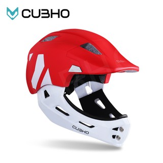 หมวกกันน็อก Cubho Red สำหรับเด็กอายุ 2-7 ปี (ขนาดศรีษะ 52-56 Cm.)