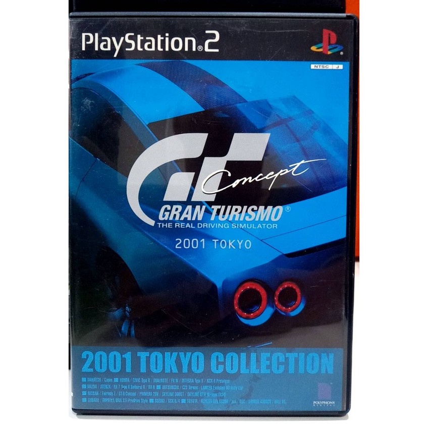 ภาพหน้าปกสินค้าแผ่นแท้  Gran Turismo Concept 2001 Tokyo (Japan) (SCPS-15010  19208) GT