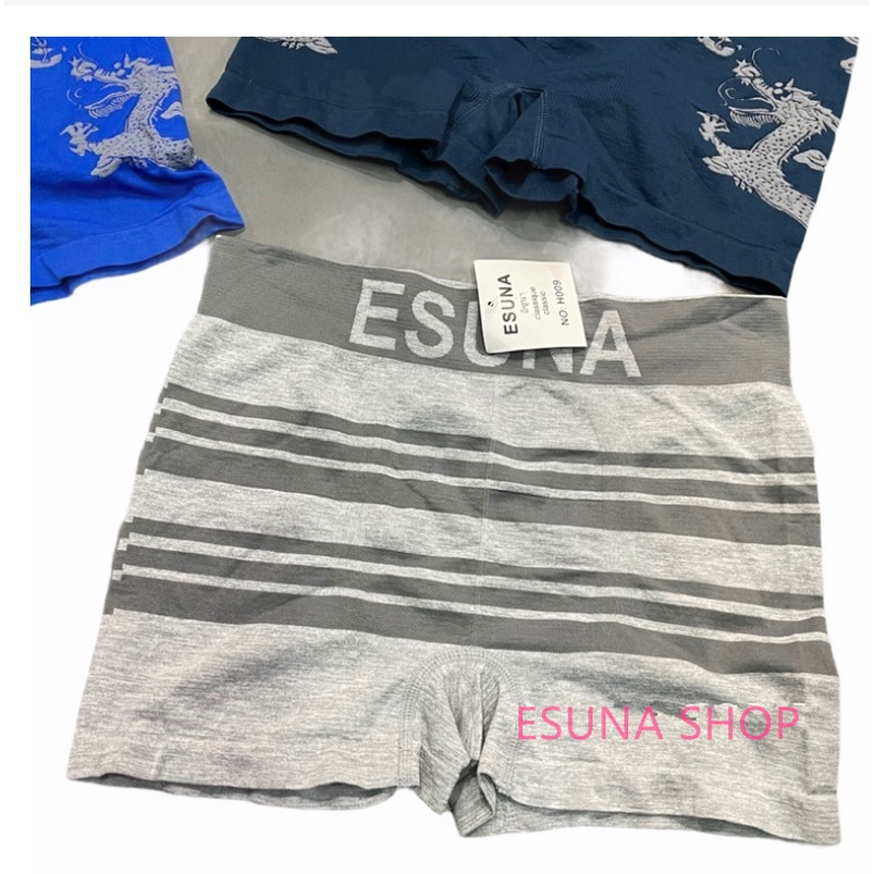 esuna-กางเกงในชายเอวต่ำระบายอากาศได้รับรองคุณภาพ-cotton-514