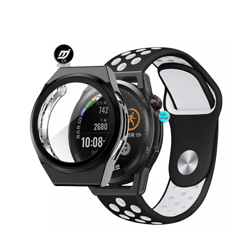 สาย-huawei-watch-gt-runner-สาย-สายนาฬิกาสายซิลิโคน-huawei-watch-gt-runner-strap-สายรัด-เคส-huawei-watch-gt-runner-เคส