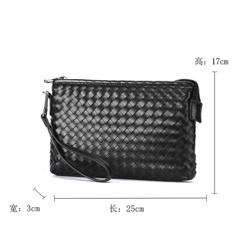 กระเป๋าถือลายเรียบ-ใบกะทัดรัด-หนัง-pu-รุ่น-ne01-สีดำ