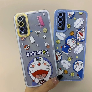 เคสโทรศัพท์มือถือแบบนิ่ม ใส ลายการ์ตูนโดเรม่อน สําหรับ OPPO reno 7Z reno5 pro reno7pro reno4 reno5Z reno7Z reno4F reno5F reno6 4G reno 4 5 pro 6 7pro 7Z 5Z 4Z 4F 5F reno5 F 8 5G A55 TM060Y