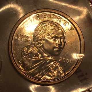 👉 ชุดเหรียญ US ปี 2001 มิ้นท์ D(10 เหรียญ)
