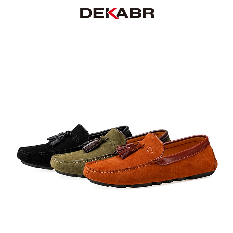 dekabr-รองเท้าโลฟเฟอร์ลําลอง-หนังวัวแท้-ส้นเตี้ย-คุณภาพสูง-แฟชั่นฤดูใบไม้ผลิ-สําหรับผู้ชาย