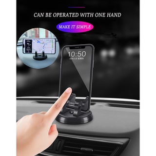 ที่วางโทรศัพท์ในรถ แผงหน้าปัด ที่วางโทรศัพท์สมาร์ท ก้นเกียร์หมุนได้ 360 องศา ดีไซน์สากล เหมาะสำหรับที่วางโทรศัพท์ในรถ