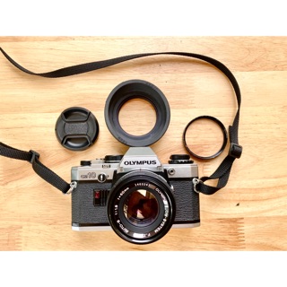 สินค้า กล้องฟิล์ม olympus om10 พร้อมเลนส์ 50 f 1.8