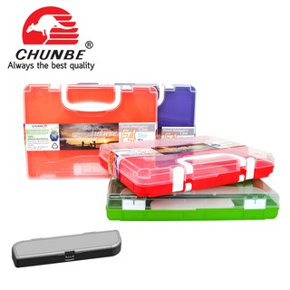 CHUNBE กระเป๋า PENCIL BOX F4 (CASE 55MM+PENCIL BOX MIXED F4)