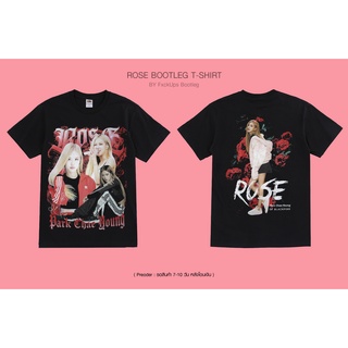 เสื้อยืดลาย Rose Bootleg​ T-shirtS-5XL