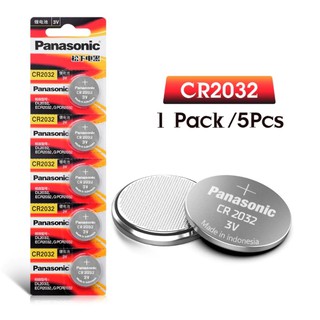 ถ่านกระดุม 3V Original cr2032 2032 Lithium Button battery CR2032 Coin Cell Batteries DL2032 KCR2032 for Clock Watch Game