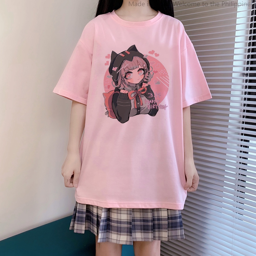 เสื้อเด็กหญิง-cod-พร้อมสต็อก-เสื้อผ้าราคาถูก-2021ใหม่-kawaii-ผู้หญิงเสื้อยืดการ์ตูนญี่ปุ่นการ์ต