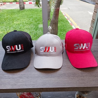 สินค้า หมวกแก๊ป ตรา SWU (สินค้าที่ระลึก มศว)