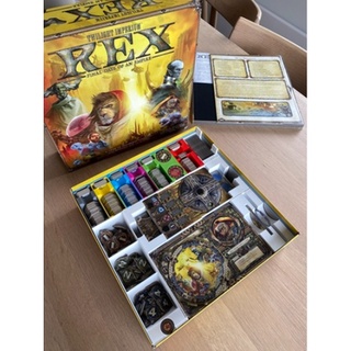 Rex Final Days of an Empire Boardgame: Organizer (Sleeved Cards)