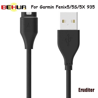 Eruditer สายชาร์จ USB สําหรับ Garmin Fenix5 5x5s 6 6x6s Pro Smart