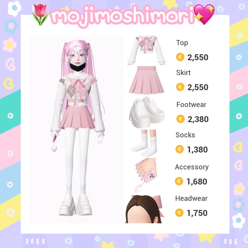 ภาพหน้าปกสินค้าzepeto V.1 รวมชุดเซ็ท น่ารัก ราคาถูก อัปเดตเรื่อยๆ จากร้าน mojimoshimori บน Shopee