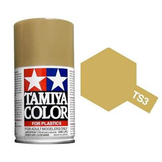 Tamiya Spray Color สีสเปร์ยทามิย่า TS-3 DARK YELLOW 100ML