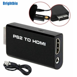 (Biu) อะแดปเตอร์แปลง Ps2 เป็น Hdmi Audio และ Output 3 . 5 มม. มอนิเตอร์ Hdtv Us สําหรับจอภาพ