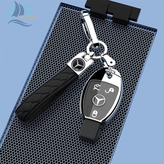 เหมาะสำหรับ Mercedes-Benz C200l ชุดกุญแจ C180L กระเป๋ากุญแจที่ออกแบบใหม่ C260L ของตกแต่งรถผู้ชายและผู้หญิงใหม่