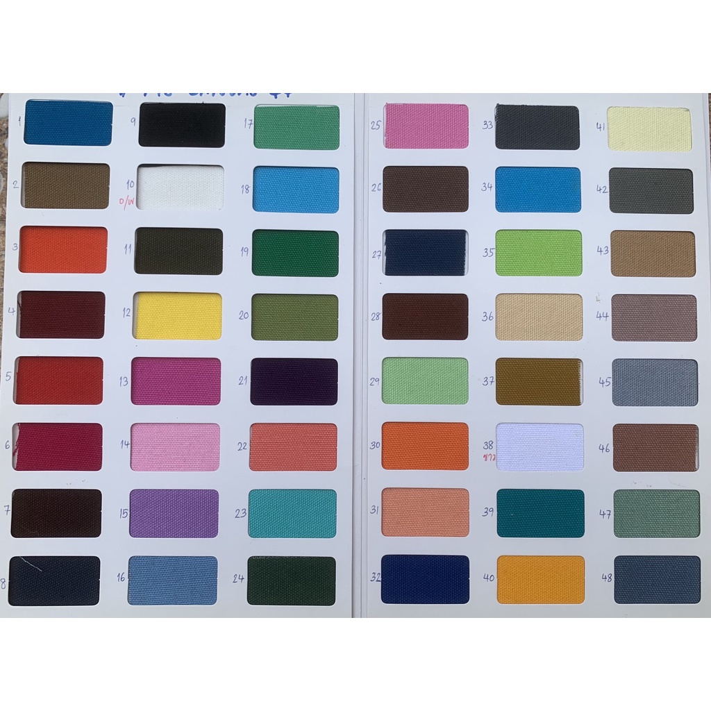 ภาพหน้าปกสินค้าผ้าแคนวาส 12oz หน้ากว้าง 47นิ้วและ 63นิ้ว สีดิบ สีขาว และ สีต่างๆ จากร้าน ppb.bag บน Shopee