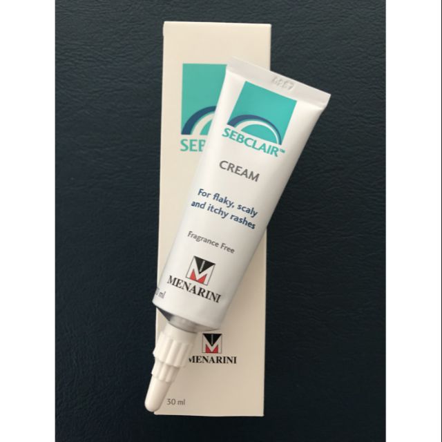 Sebclair cream 30 ml. รักษาอาการผื่นสะเก็ดขุย ลอก เซ็บเดิร์ม ไม่มี ...