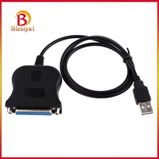 [Ship in 12h] USB 2.0 to DB25 Parallel Printer Cable LPT Adapter Lead Wire   1284