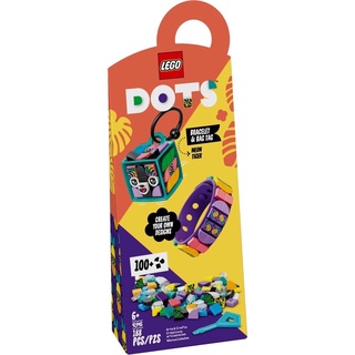 Lego Dots 41945 Neon Tiger Bracelet &amp; Bag Tag ของแท้💯