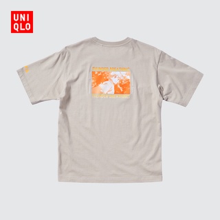 Uniqlo เสื้อยืดแขนสั้น พิมพ์ลายมังงะ สําหรับผู้หญิง (UT) (ดาบพิฆาตอสูร) 442570 Uniqlo