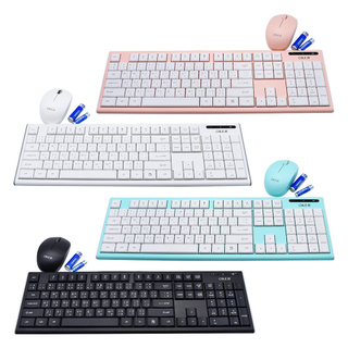 OKER รุ่น ik7500 Wireless keyboard mouse set ชุดคีย์บอร์ด+เม้าส์ไร้สาย