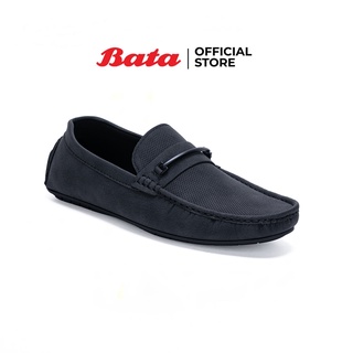 สินค้า Bata บาจา รองเท้าคัทชู รองเท้าหนังหุ้มส้น รองเท้าลอฟเฟอร์ Loafers สำหรับผู้ชาย รุ่น Boyce สีดำ 8316154