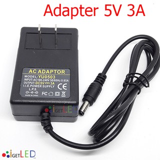 ภาพหน้าปกสินค้าAdapter 5V 3A 6A 8A 10A อะแดปเตอร์  DC Power Supply หัวแจ๊ค 5.5*2.1mm US Plug สำหรับงานทั่วไป ไฟ LED Strip งานป้าย ซึ่งคุณอาจชอบสินค้านี้