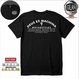 เสื้อยืด พิมพ์ลาย Deus EX MACHINA CANGGU BALI Address SAKAZUKI