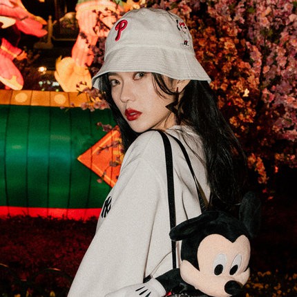 ราคาและรีวิวหมวกบักเก็ต ลาย Mickey Bucket hat สไตล์ฮิปฮอป กันแดด สำหรับผู้ชาย ผู้หญิง