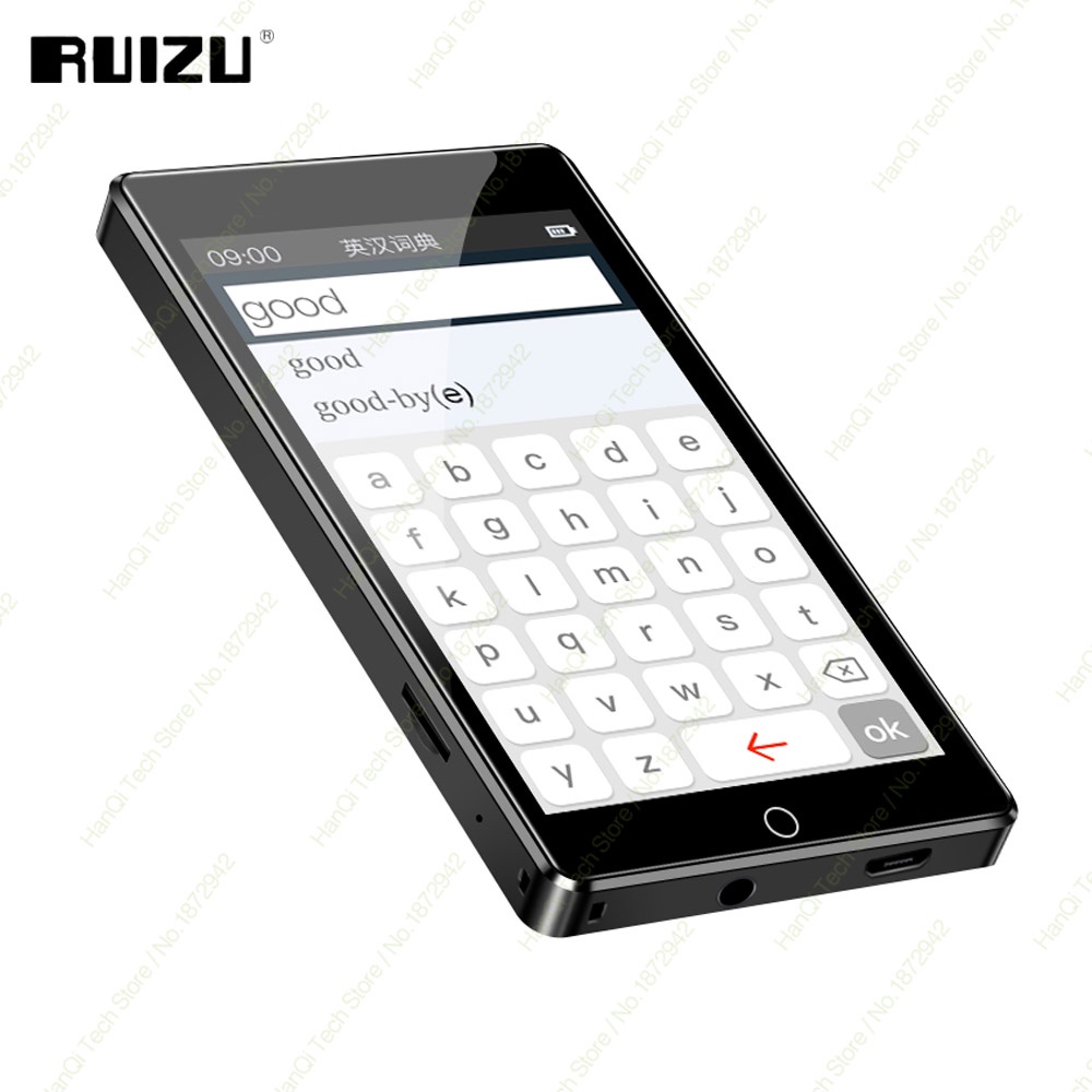 ภาพหน้าปกสินค้าRuizu H1 เครื่องเล่นเพลง MP3 บลูทูธ 32GB หน้าจอสัมผัส 4.0 นิ้ว จากร้าน lvgeazla.th บน Shopee