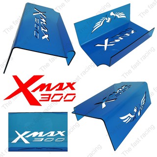 ถูกมาก ว่าซั่น!! ครอบกรองสด ใต้เบาะ XMAX300ใช้กับรถจักรยานยนต์ xmax300 Blue color ลายXmax300 wing