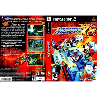 แผ่นเกมส์ PS2 (รับประกัน) Mega Man X8