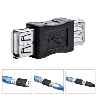 USB 2.0 Type A Female to A Female Coupler Adapter Connector F/F Converter