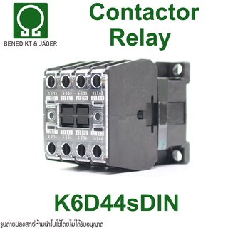 K6D44SDIN BENEDIKT & JAGER CONTACTOR RELAY K6D44sDIN BENEDIKT&JAGER CONTACTOR K6D44sDIN230 CONTACTOR BENEDIKT