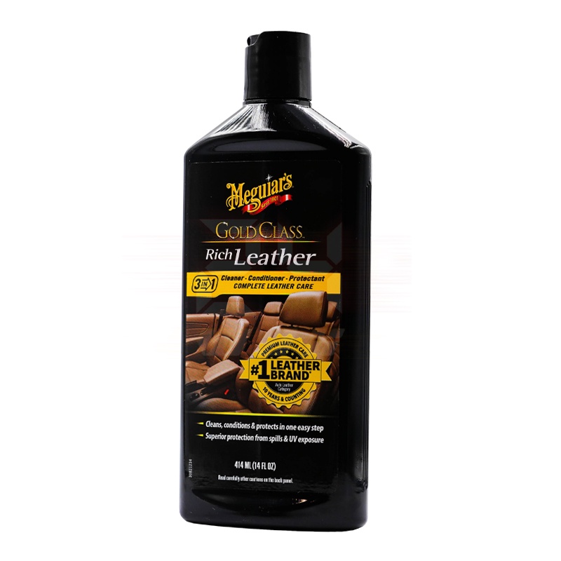 meguiars-g7214-gold-class-rich-leather-cleaner-and-conditioner-14oz-ครีมทำความสะอาดและบำรุงเบาะ