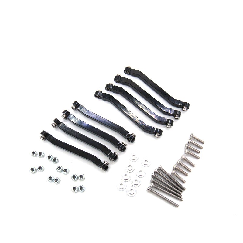 metal-chassis-pull-rods-drag-link-suspension-for-mn-d90-d91-d96-d99-d99s-mn90-mn99s-1-12-rc-car-upgrade-parts-black