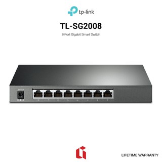 ภาพหน้าปกสินค้าTL-SG2008 8-Port Gigabit Smart Switch ที่เกี่ยวข้อง