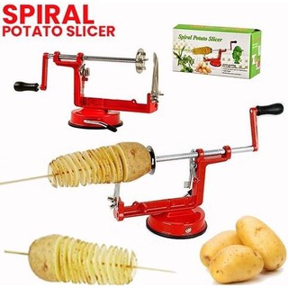 Spiral Potato Slicer เครื่อง สไลด์ บิด เกลียว มันฝรั่ง มืออาชีพ