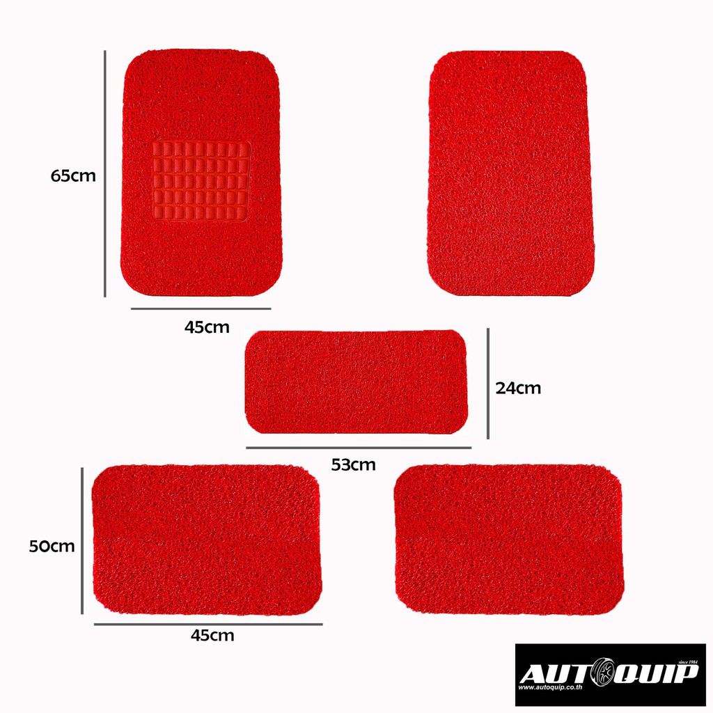 matrix-พรมปูพื้นรถนต์-พรมใยไวนิลดักฝุ่น-5-ชิ้น-matrix-เกรดพรีเมี่ยม-โดยในชุดมีทั้งหมด-5-ชิ้น