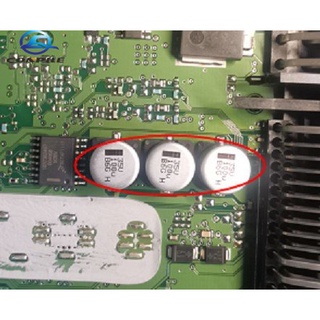 ตัวเก็บประจุกระปุกเกียร์ ECU 35V100U 35V 100UF สําหรับ Volkswagen Benz Hyundai P0748 5 ชิ้น