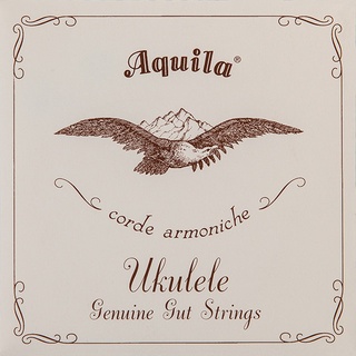 Aquila Genuine gut soprano strings (1U) สายอูคูเลเล่ยี่ห้ออะกีล่า ขนาดโซพราโน