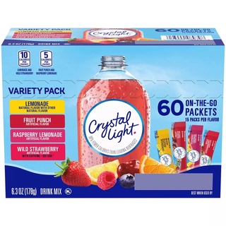 พร้อมส่ง ‼️ผงชง Crystal Light On the Go, Variety Pack สินค้าแท้ 100% นำเข้าจาก USA 🇺🇸