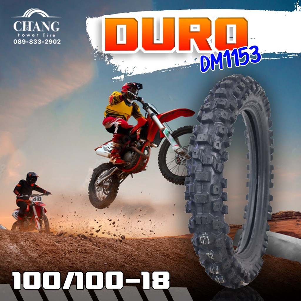 100-100-18-ยี่ห้อ-duro-รุ่น-dm-1153-ยางรถวิบาก-ยางเอ็นดูโร่-motocross-ยางโมโตคลอส