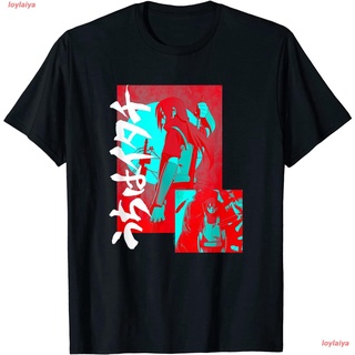 Naruto Shippuden Itachi Blue And Red T-Shirt เสื้อยืดผู้ชาย ลายการ์ตูน นารูโตะ พิมพ์ลาย เสื้อลายการ์ตูนผู้หญิง เสื้อคอกล