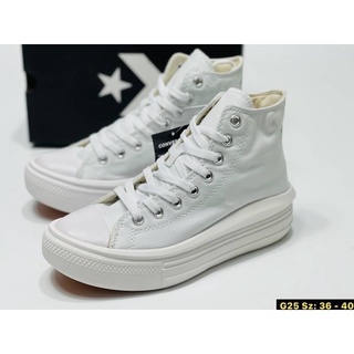 รองเท้าผ้าใบ converse hi end พร้อมอุปกรณ์ ส่งฟรี