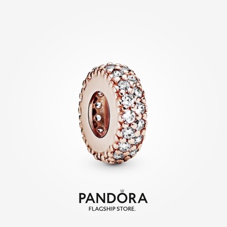 Pandora ชาร์มสเปเซอร์ประกายใส DIY ของขวัญวันเกิด สําหรับสุภาพสตรี p825